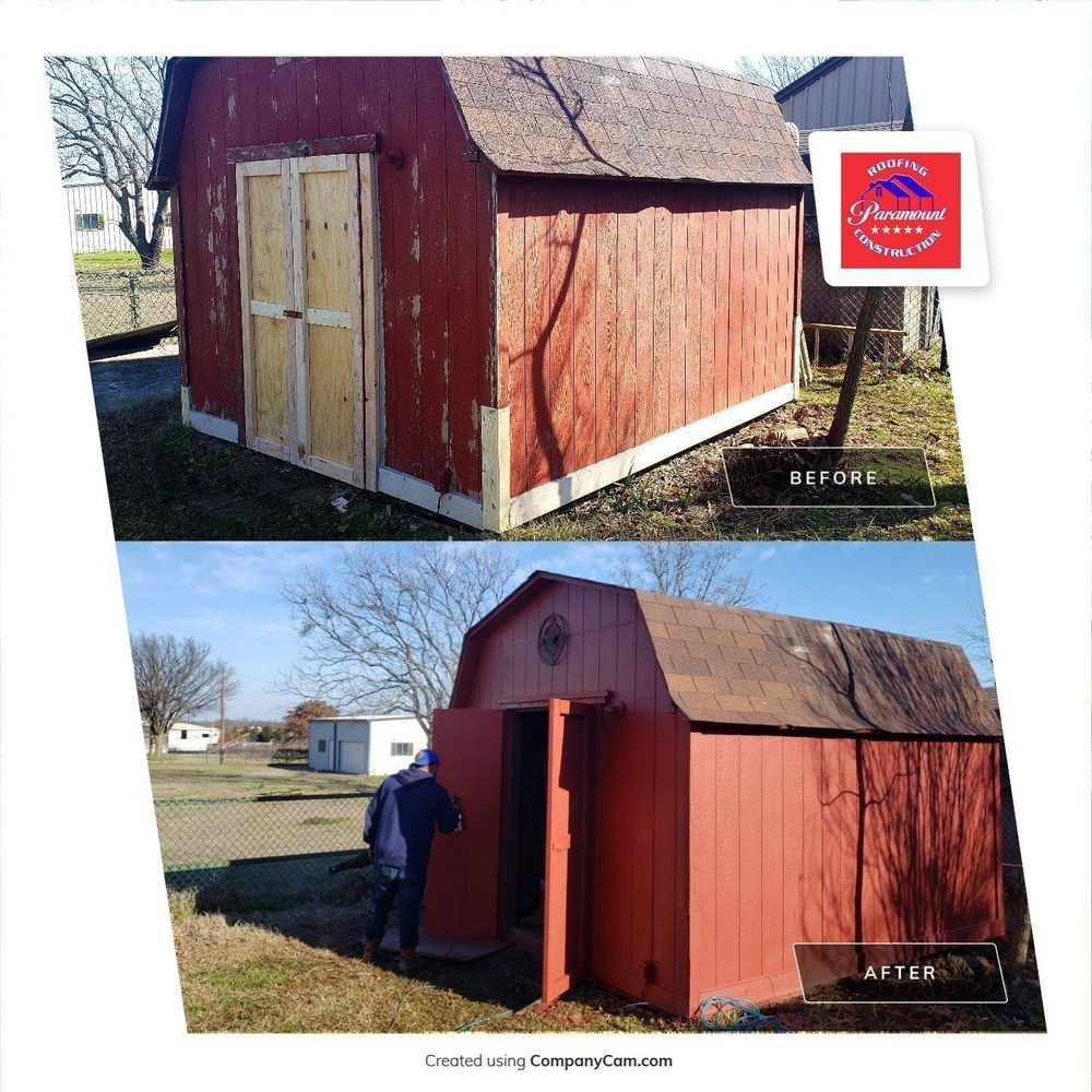 Slide of Paramount Roofing and Construction