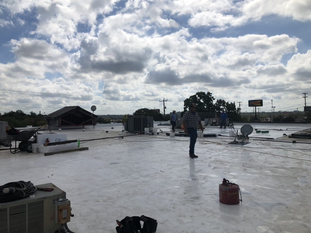 Slide of Rooftop Restoration
