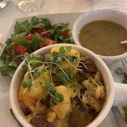 Islas Mediterranean Restaurant. - Seafood mofongo, delicious authentic Puerto Rican dish. Made with green plantain, shrimp, crispy pork shavings and garlic.