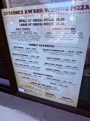 Saccone’s Pizza by null