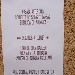 Casa Manuela - Menú especial