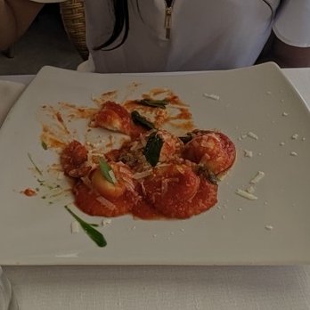 Conca del Sogno - Half devoured meat with red sauce ravioli. Also very good. - Beach Bars Near Me - Nerano, NA Conca del Sogno - Half devoured meat with red sauce ravioli. Also very good. - Beach Bars Near Me - Nerano, NA