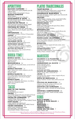 Menu photo 3 Jalapeños Mexican Grill Wayne, NJ