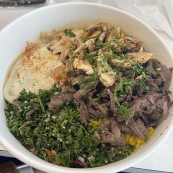 Shawarma Guys - Wagyu Beef & Chicken Shawarma Bowl - Middle Eastern Near Me - La Mesa, California