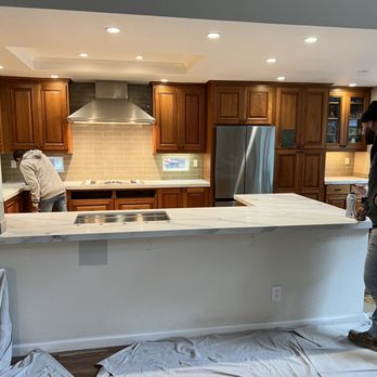 Elite Marble  - Installation of our quartz countertops - Countertop Installation Near Me - Pittsburg, California