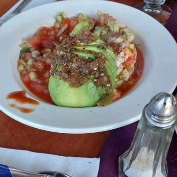 El Patio Ens Gastrobar - Ceviche made with Shrimp - Bars Near Me - Ensenada, BCN