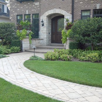 JP's Landscaping - a walkway in front of a house - Landscaping Near Me - Elmhurst, Illinois