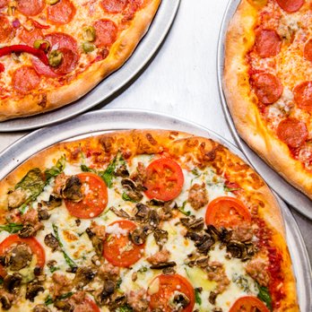 Pino's Pizza & Pasta - three different pizzas - Pizza Near Me - White Bear Lake, Minnesota Pino's Pizza & Pasta - three different pizzas - Pizza Near Me - White Bear Lake, Minnesota