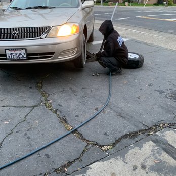 Tire & Wheel outlet - This is the man that was changing my tire. They fixed the tired and then changed it back out for me. - Tires Near Me - Sacramento, California Tire & Wheel outlet - This is the man that was changing my tire. They fixed the tired and then changed it back out for me. - Tires Near Me - Sacramento, California