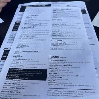 Jimmy's Famous Seafood - Menu - Seafood Near Me - Baltimore, Maryland Jimmy's Famous Seafood - Menu - Seafood Near Me - Baltimore, Maryland
