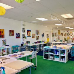 Edgemoor Art Studio - All ready for kids to create art!