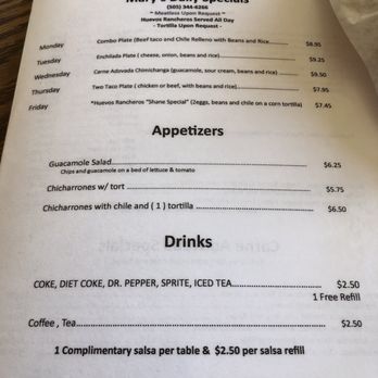 Mary & Tito's - New Mexican Cuisine Near Me - Albuquerque, New Mexico