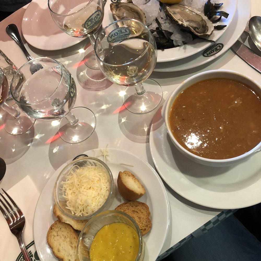 Chez Léon - Fish Soup - Belgian Near Me - Brussels, BRU Chez Léon - Fish Soup - Belgian Near Me - Brussels, BRU