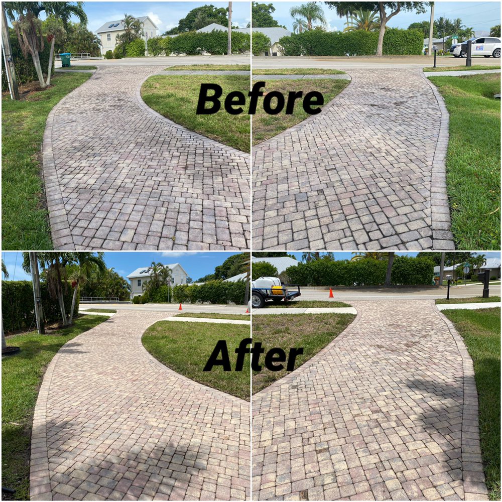 Slide of Fresh Finish Pressure Washing