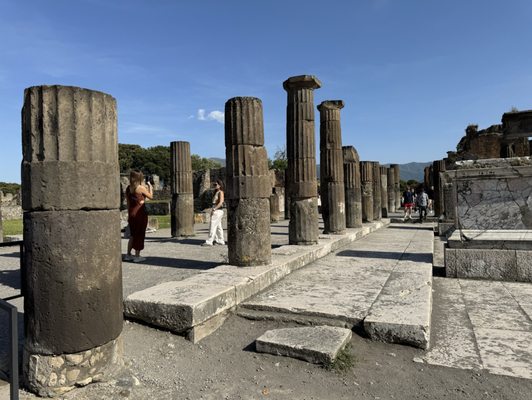 Archaeological Park of Pompeii by null