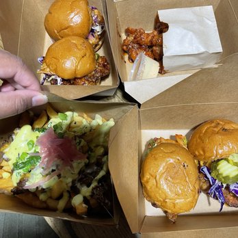 Madbun - KBBQ Korean BBQ Loaded Fries Seoul Chick Nuggies Big Seoul Chick Big Thai Sweet Big Korean Hot Big Mad Hot Kimchi Aioli - Asian Fusion Near Me - Rancho Cucamonga, California Madbun - KBBQ Korean BBQ Loaded Fries Seoul Chick Nuggies Big Seoul Chick Big Thai Sweet Big Korean Hot Big Mad Hot Kimchi Aioli - Asian Fusion Near Me - Rancho Cucamonga, California