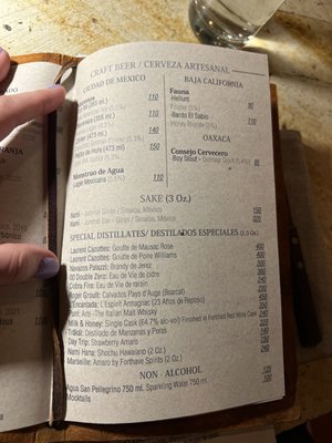 Menu photo 2 El Destilado Oaxaca, OAX Menu photo 2 El Destilado Oaxaca, OAX