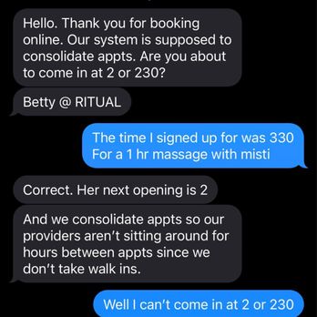 Ritual - 230/2 p wasn't option online - Skin Care Near Me - Corrales, New Mexico