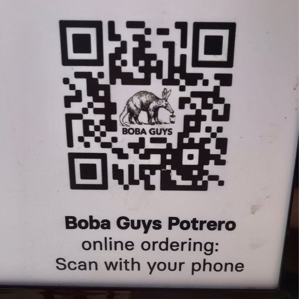 Boba Guys - QR code - Bubble Tea Near Me - San Francisco, California Boba Guys - QR code - Bubble Tea Near Me - San Francisco, California