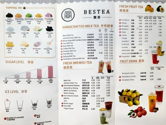 Menu photo 6 Bestea Oviedo, FL Menu photo 6 Bestea Oviedo, FL