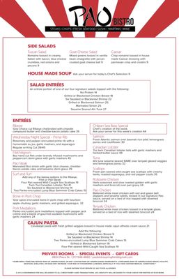 Menu photo 2 Pao Bistro Springfield, IL