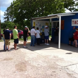 Taco Loco - Taco loco line on a Saturday morning!