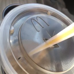 Mouse poop McDonald's lid