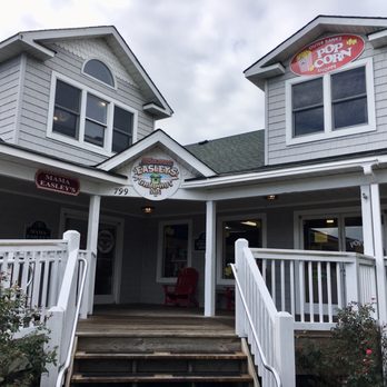 Mama Easley's - The door is up the stairs and through that portico - Seafood Near Me - Corolla, North Carolina Mama Easley's - The door is up the stairs and through that portico - Seafood Near Me - Corolla, North Carolina