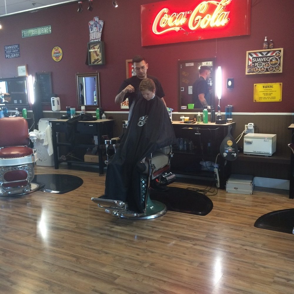 Chop And Stach Vintage - Elvis did great work! - Barbers Near Me - Highland, California Chop And Stach Vintage - Elvis did great work! - Barbers Near Me - Highland, California