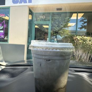 Laughing Cat Coffee - Who would think .. but activated charcoal Americano a Must!! - Coffee & Tea Near Me - Reno, Nevada Laughing Cat Coffee - Who would think .. but activated charcoal Americano a Must!! - Coffee & Tea Near Me - Reno, Nevada