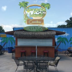 Margarita Island & Cantina - Tiki bar on the patio