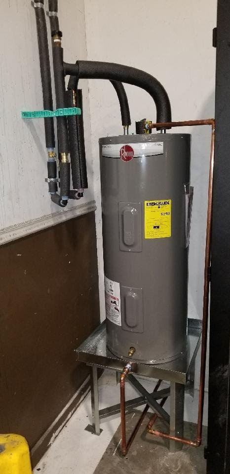 Slide of ER Tankless Water Heaters and Plumbing