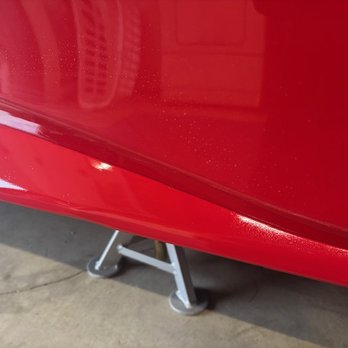 Prestige Auto Reconditioning - After: repaired driver side panel from a different angle(side skirt removed to show full repair). - Mobile Dent Repair Near Me