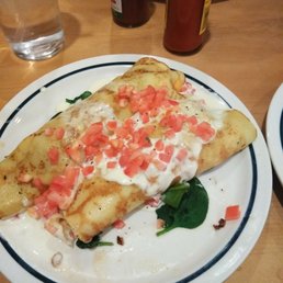 Chicken Florentine Crepes
