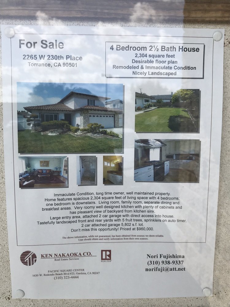 KEN NAKAOKA COMPANY 1630 W Redondo Beach Blvd, Gardena, California