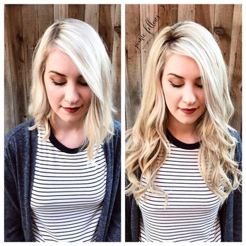 Jamie Grace Hair Studio - Halo Couture extensions. Halo + The Fall was used to create this look in less than 5 minutes! - Hair Stylists Near Me - Austin, Texas Jamie Grace Hair Studio - Halo Couture extensions. Halo + The Fall was used to create this look in less than 5 minutes! - Hair Stylists Near Me - Austin, Texas
