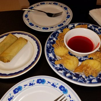 Mulan Chinese Restaurant - Cream cheese wontons, spring rolls. - Chinese Near Me - Sandy, Utah
