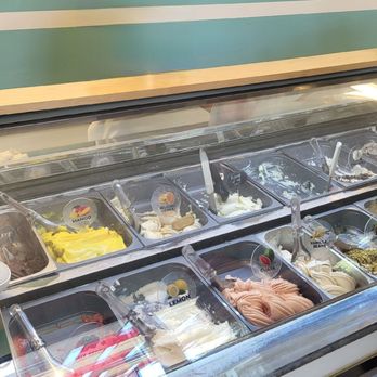 Alessio Artisanal Gelato - Guava, Vanilla Pear, Hazelnut, Mango, Coffee,  European Cookie, etc. All were delicious! - Gelato Near Me - Solvang, California