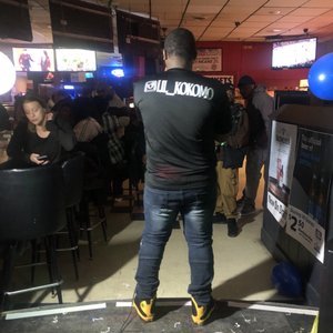 Photo of Scoreboards Sports Grill - Northfield, OH, United States. Our artist Lil Ko performing at his mixtape release party