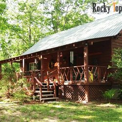 Rocky Top Cabin at Sunset