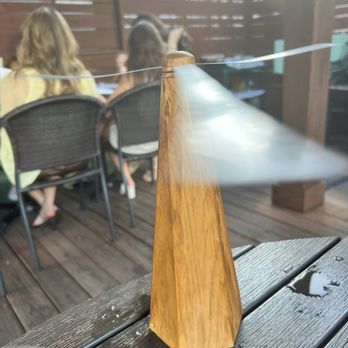 Nobie's - Cool fly fan for the table! Those flies were aggressive!!! - New American Near Me - Houston, Texas Nobie's - Cool fly fan for the table! Those flies were aggressive!!! - New American Near Me - Houston, Texas