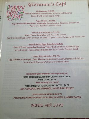 Menu photo 6 Giovanna's Cafe Ramsey, NJ