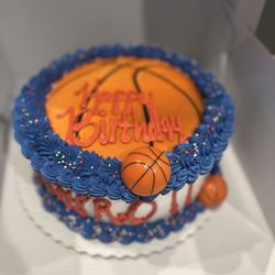 Walmart Supercenter - My son's basketball birthday cake!