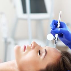 Plush Studios & Medical Aesthetics - Oxygen facials combat visible signs of aging linked to poor conveyance of oxygen from subcutaneous capillaries to the surface of the skin.