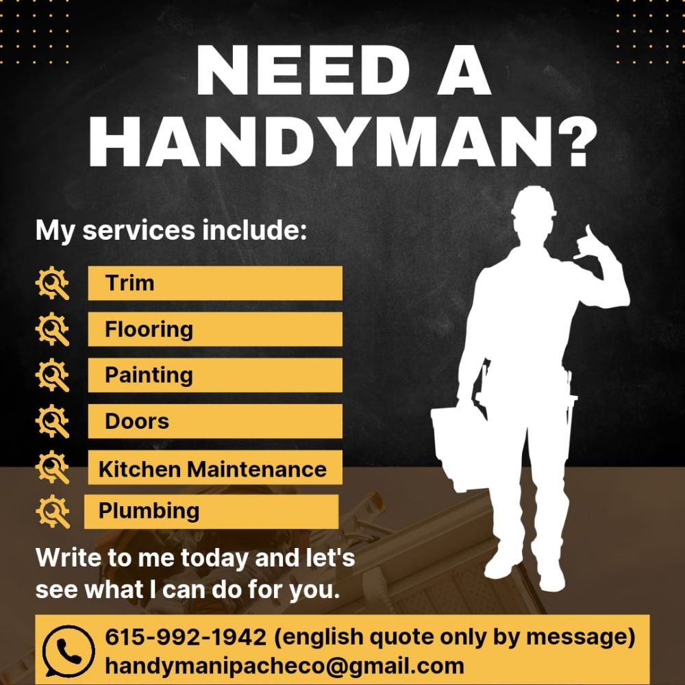 Slide of Handyman In Nashville