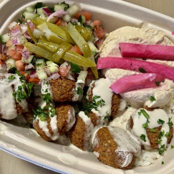 Manakish Oven & Grill - Falafel Bowl - Mediterranean Near Me - Walnut Creek, California Manakish Oven & Grill - Falafel Bowl - Mediterranean Near Me - Walnut Creek, California