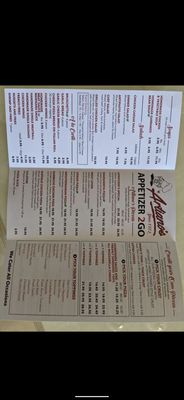 Menu photo 2 Artiano's Appetizer 2 GO Torrance, CA