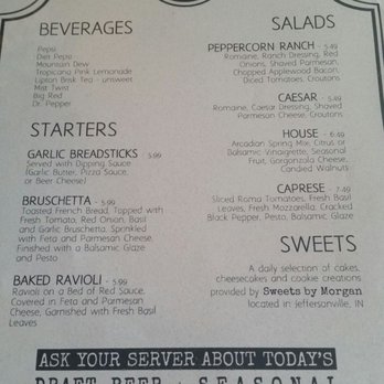 Parlour - Menu - Pizza Near Me - Jeffersonville, Indiana Parlour - Menu - Pizza Near Me - Jeffersonville, Indiana