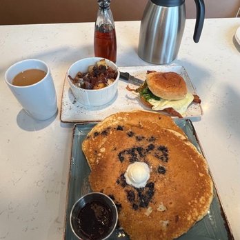 First Watch - Blueberry pancakes and Elevated Egg Sandwich with Million Dollar Potatoes - Breakfast & Brunch Near Me - Cape Coral, Florida First Watch - Blueberry pancakes and Elevated Egg Sandwich with Million Dollar Potatoes - Breakfast & Brunch Near Me - Cape Coral, Florida