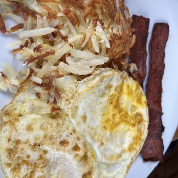 Denny's - Hash Browns, eggs and Turkey sausage - Diners Near Me - Norridge, Illinois